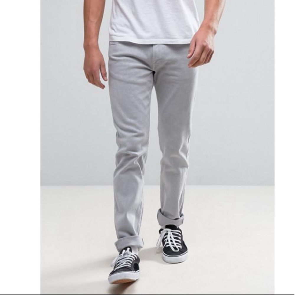 Like New. Men’s Grey Jeans. From Gap. Slim. 28/30